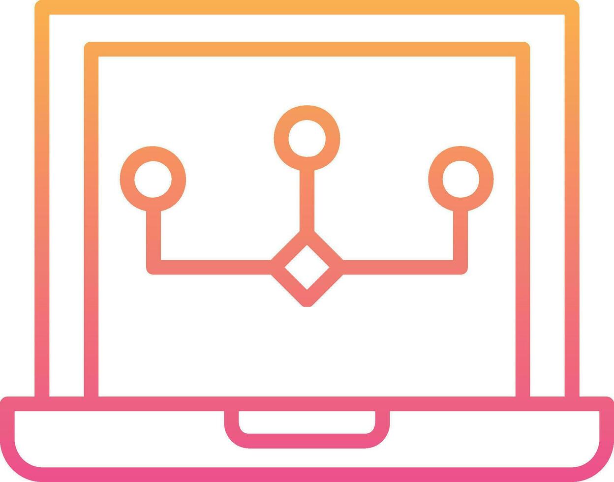 Data Modeling Vector Icon