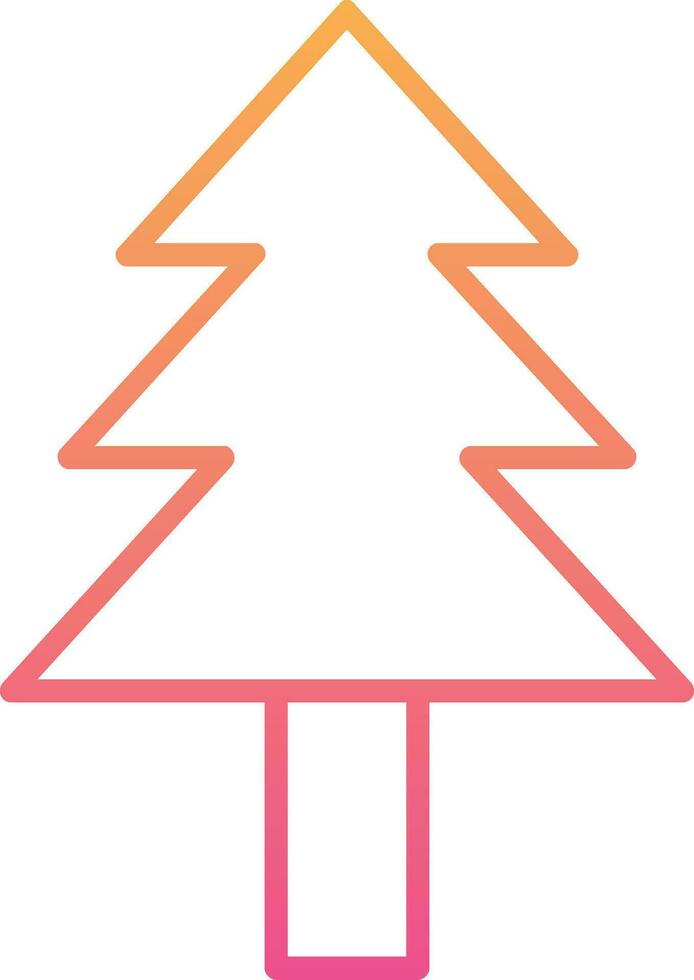 Pine tree Vector Icon