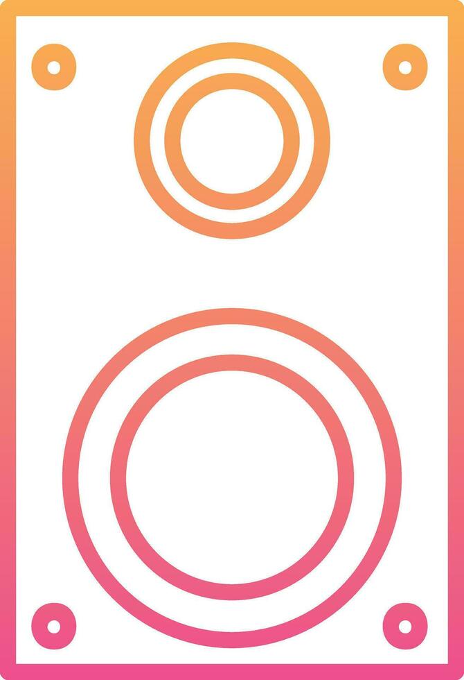 Speakar Vector Icon