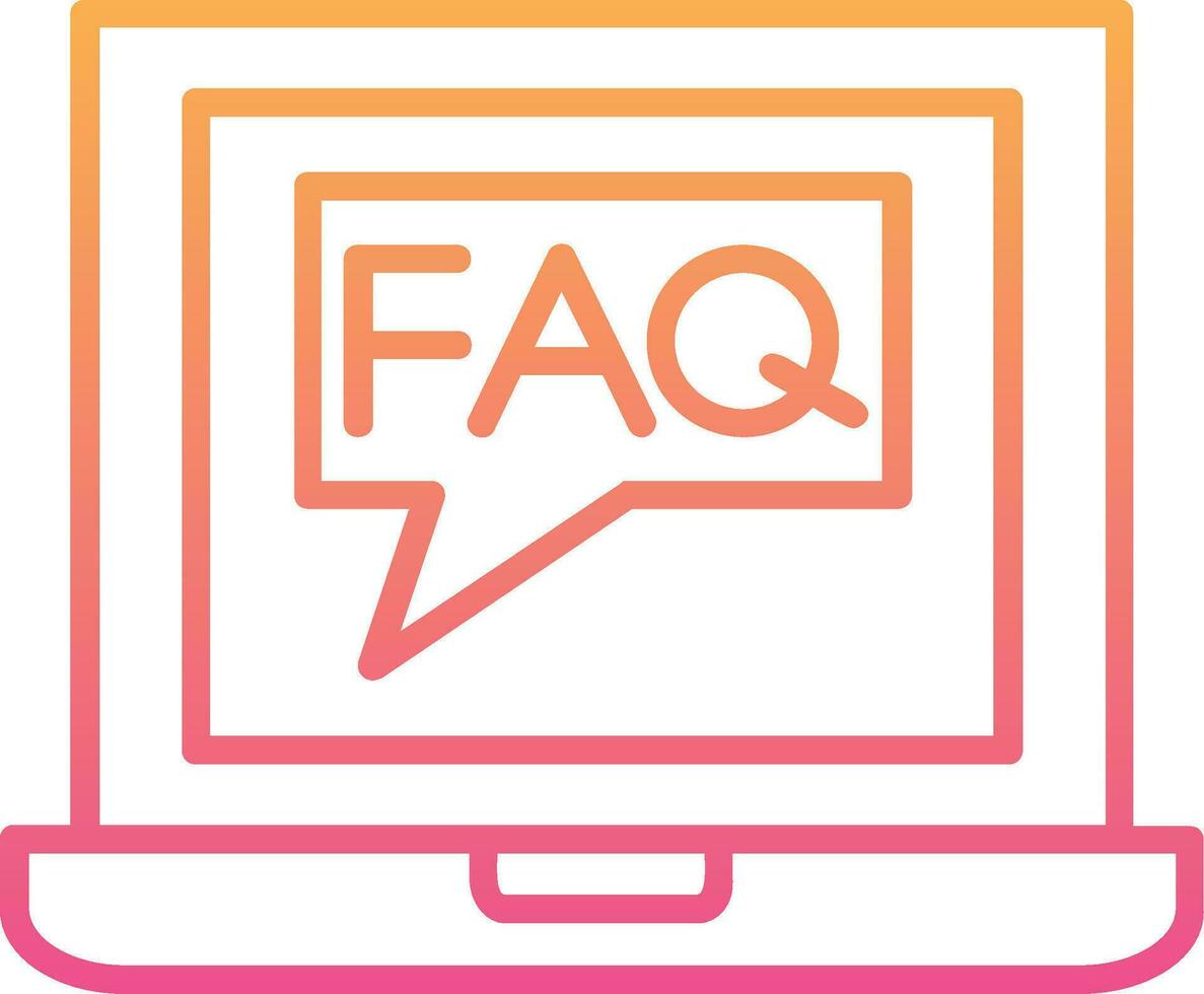 Faq Vector Icon
