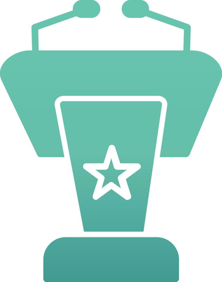 Lectern Vector Icon