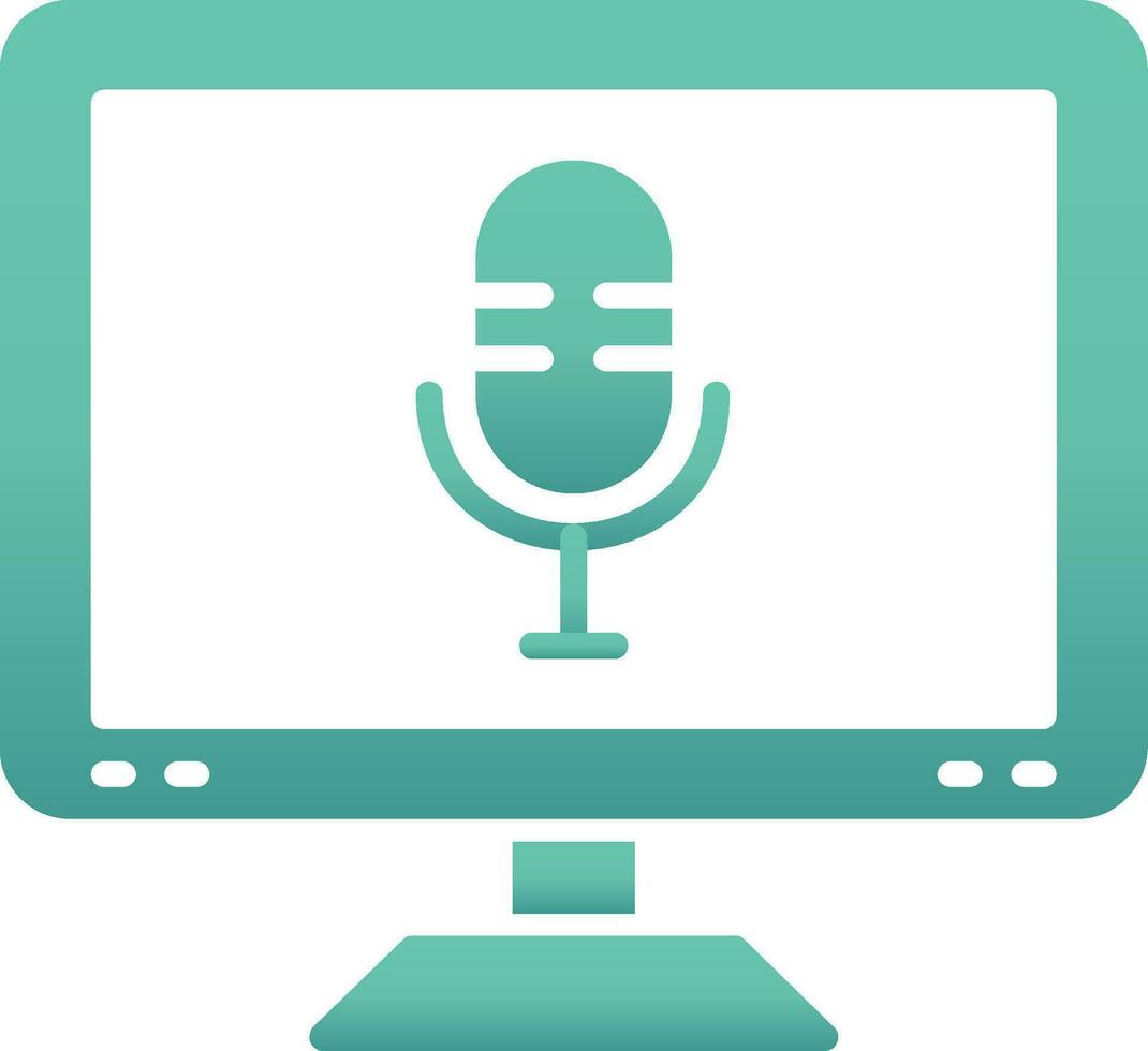 Microphone Vector Icon