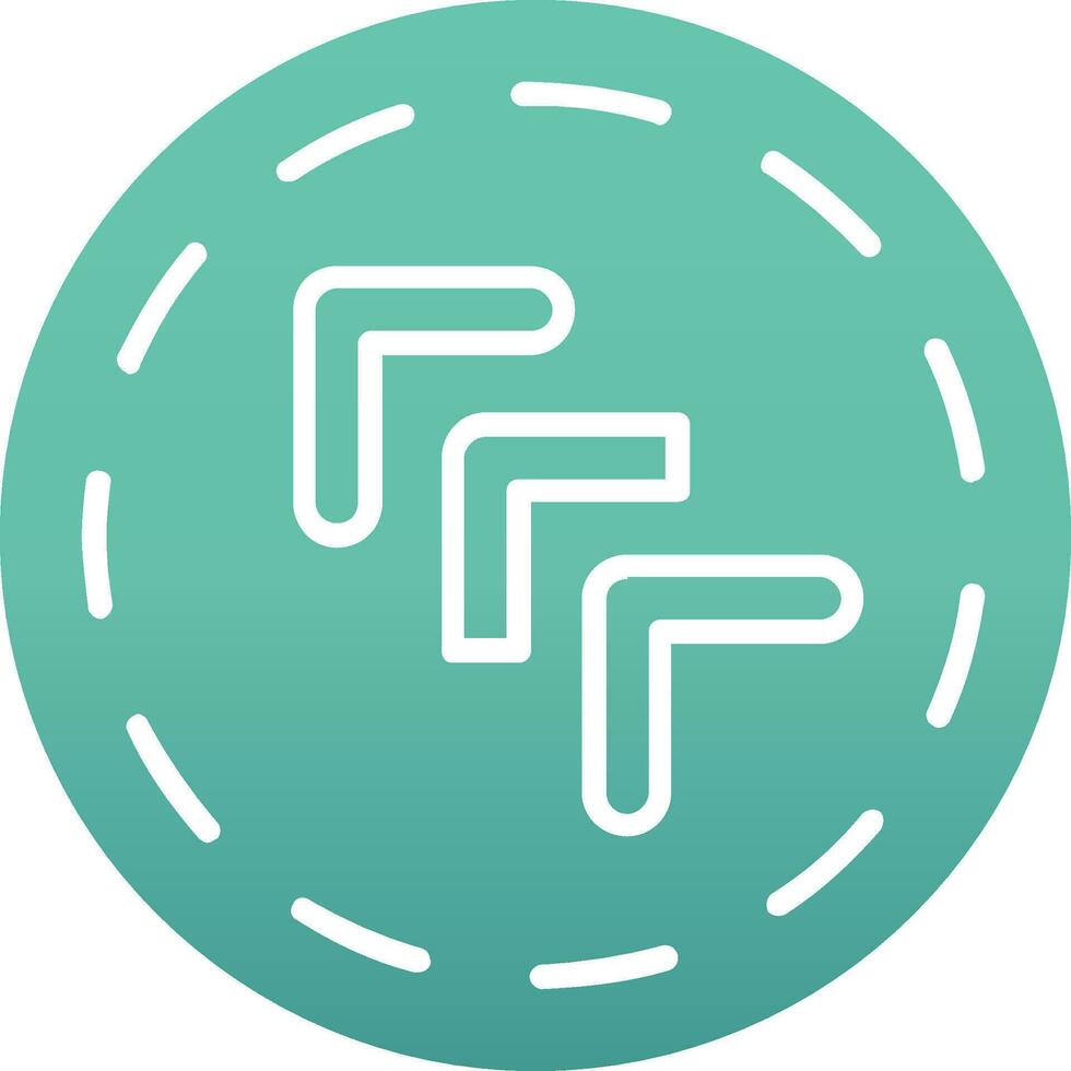 Diagonal Arrow Vector Icon