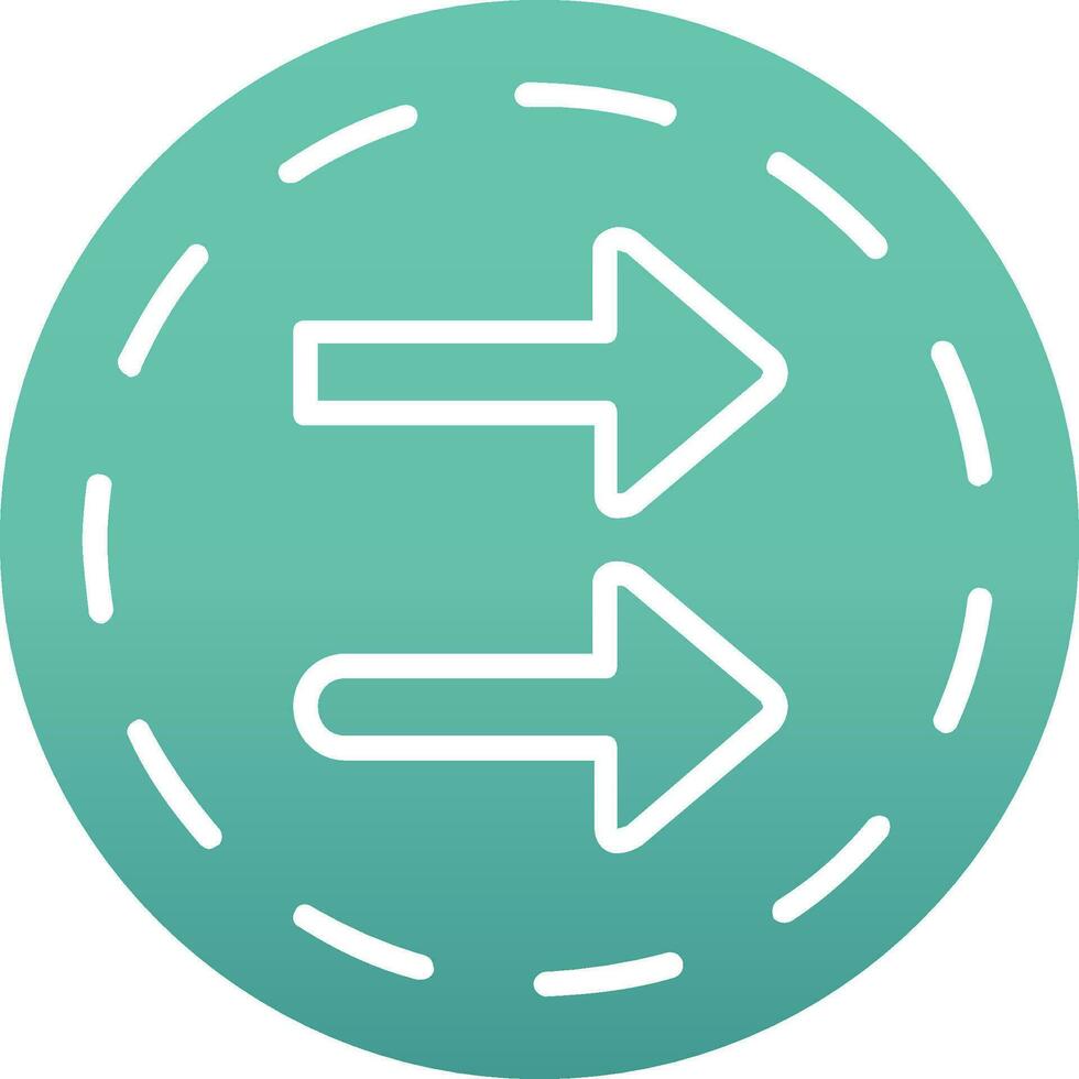 Fast Forward Vector Icon