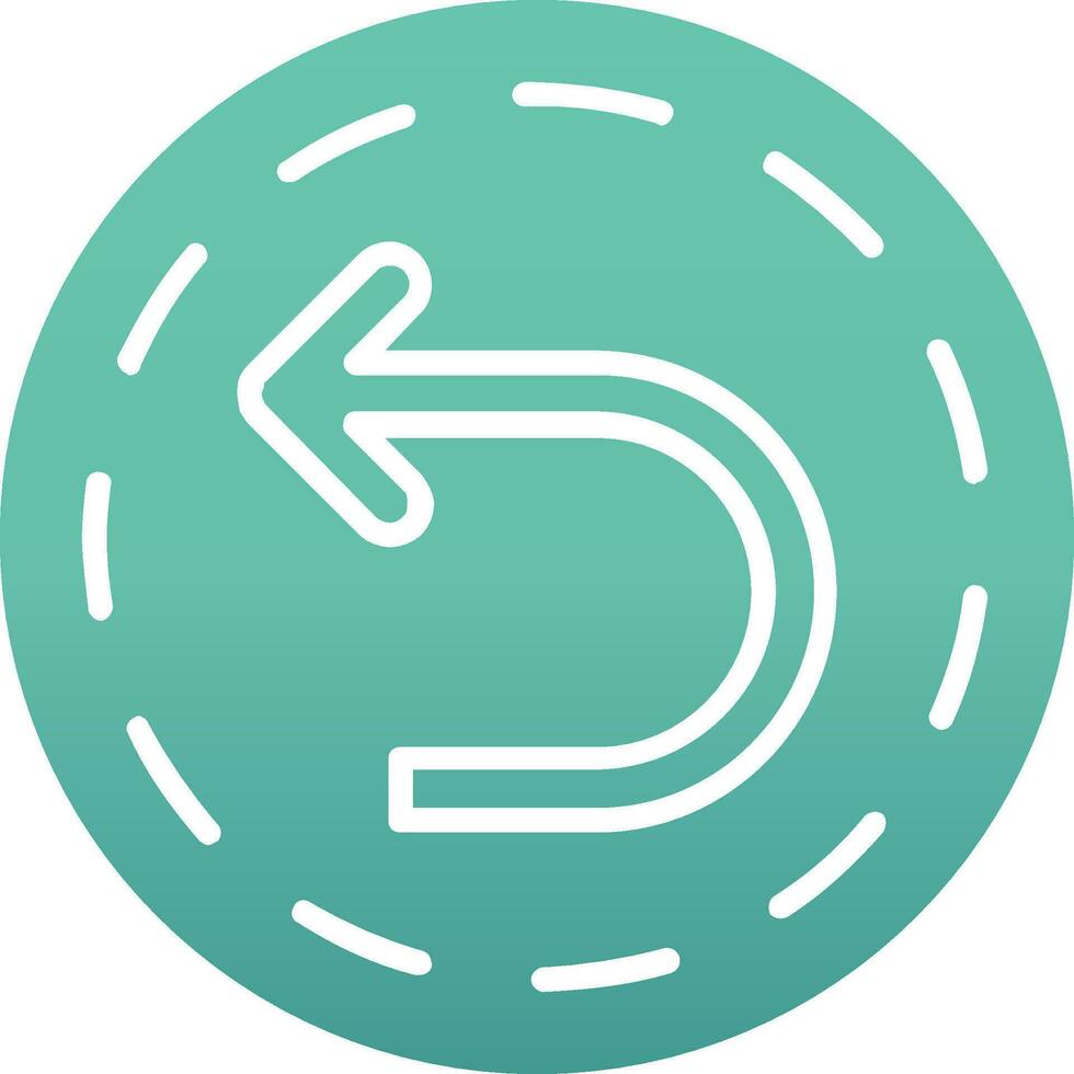 Back Arrow Vector Icon