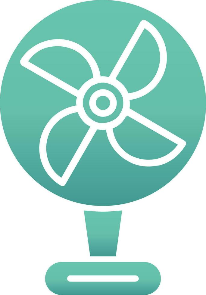 icono de vector de ventilador