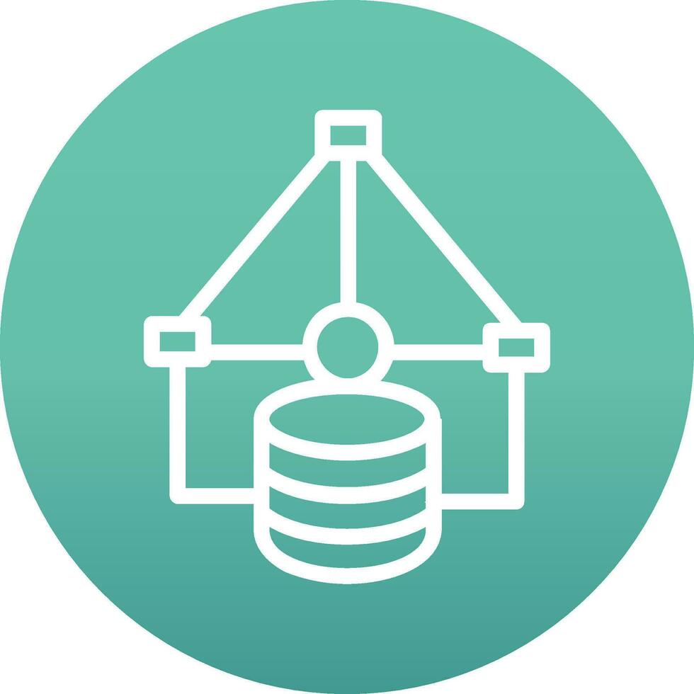 Data Model Vector Icon