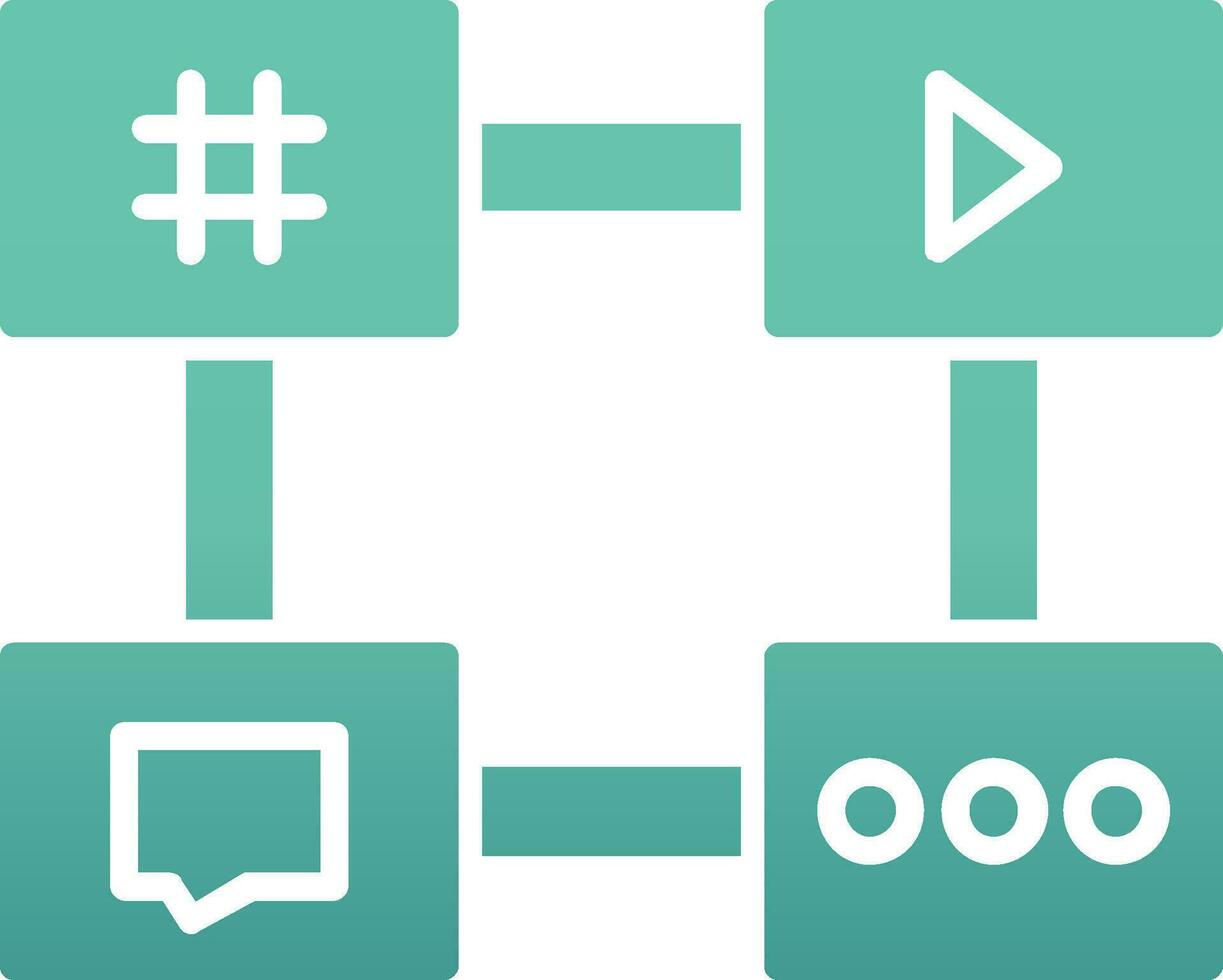 Social Media Vector Icon