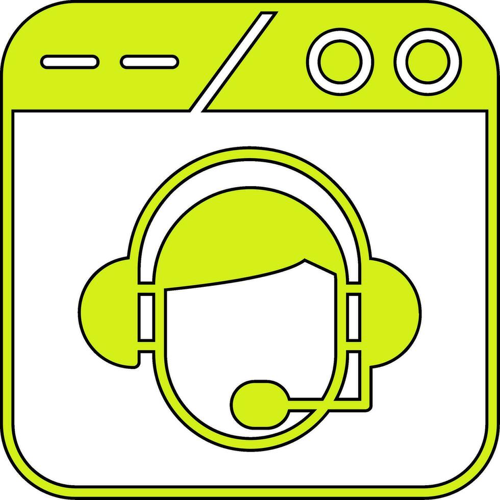 Customer Support Vector Icon