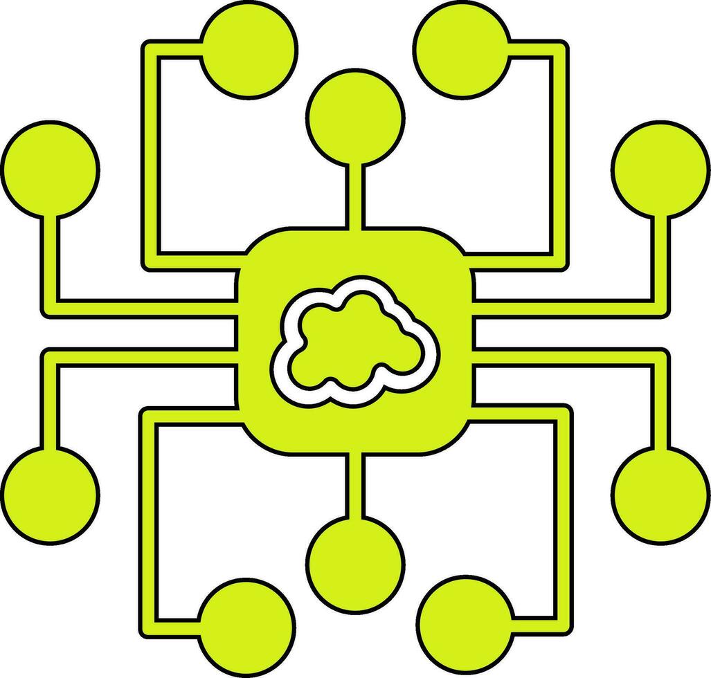 Artificial Intelligence Vector Icon