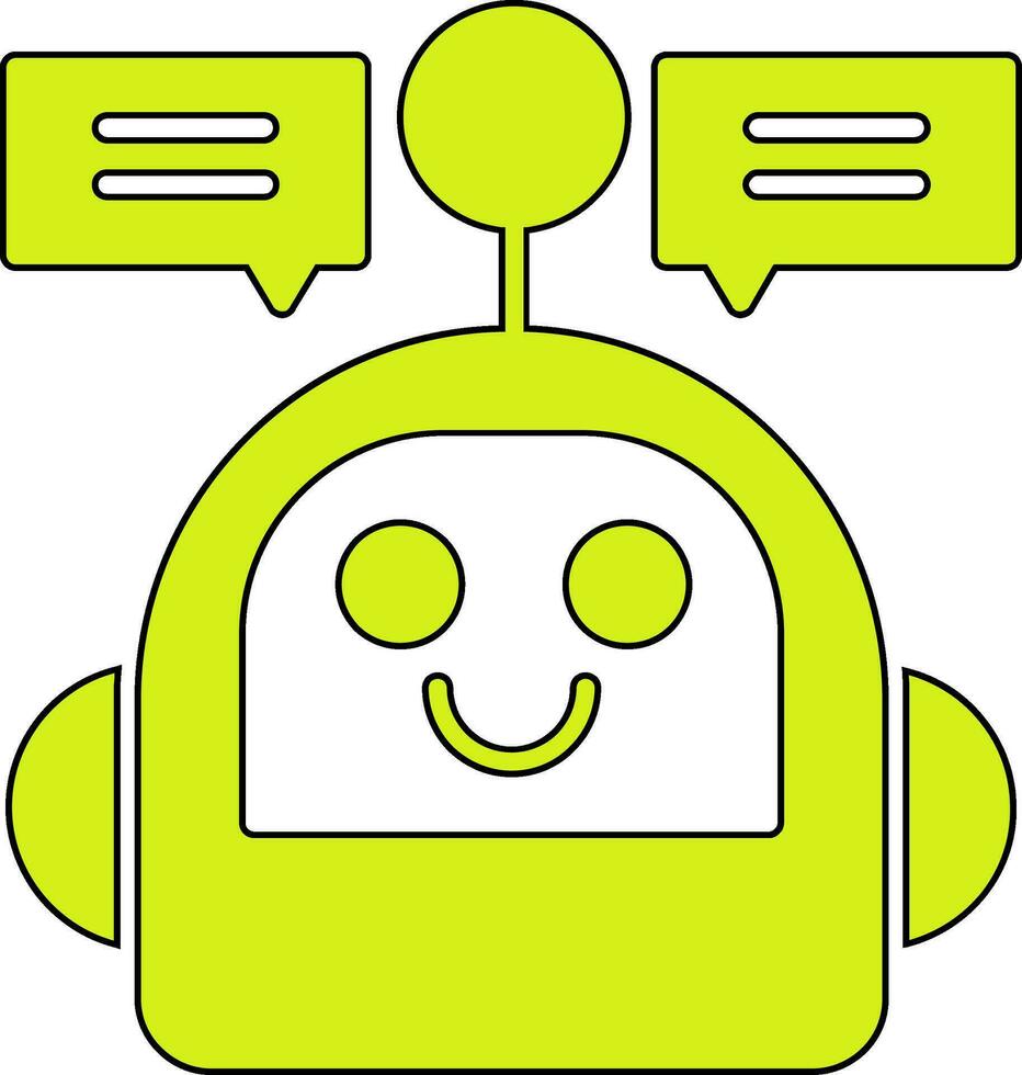 Chatbot Vector Icon