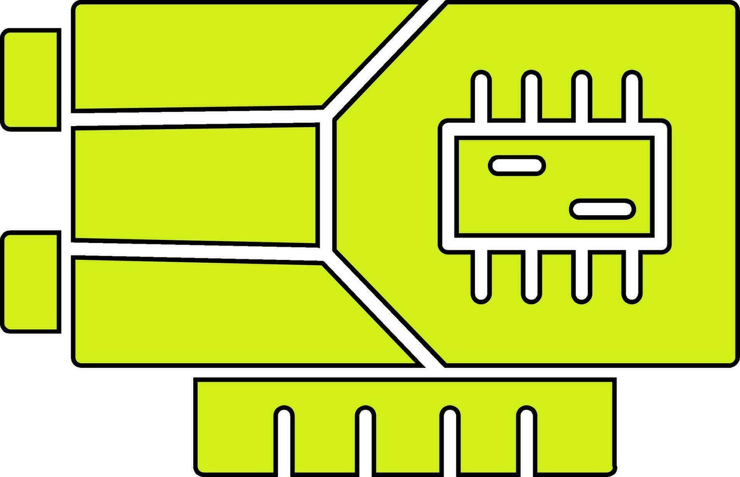 Graphics Card Vector Icon
