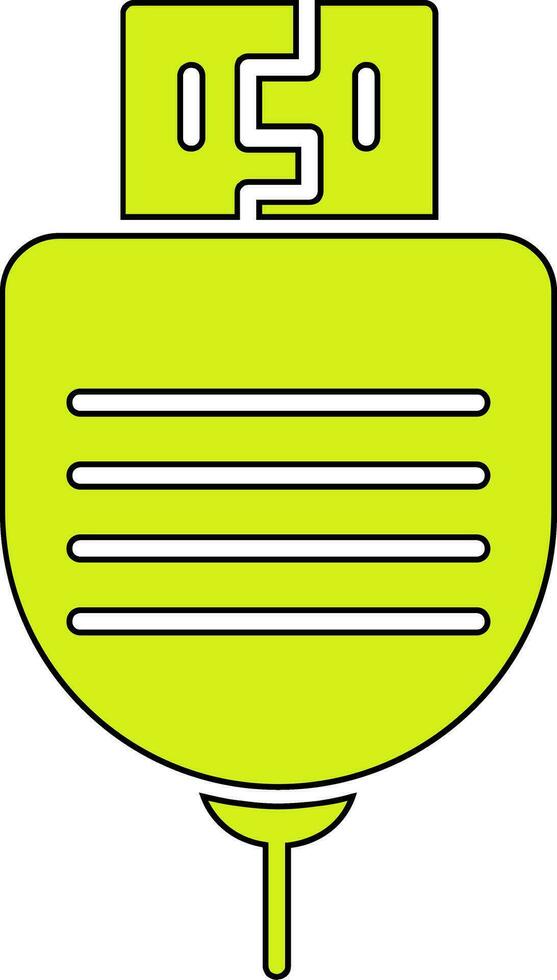 Usb Cable Vector Icon