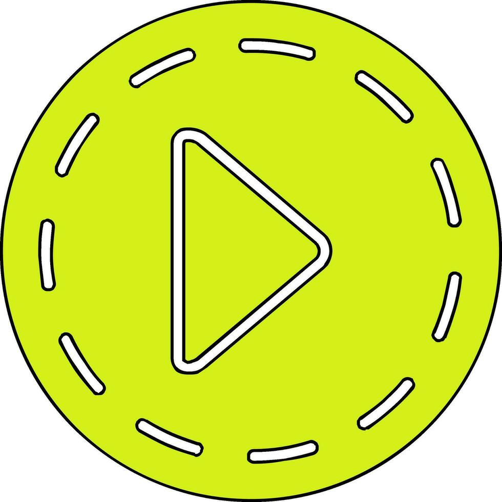 Play Button Vector Icon