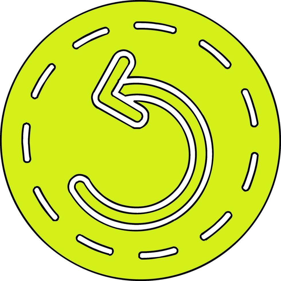 Undo Vector Icon