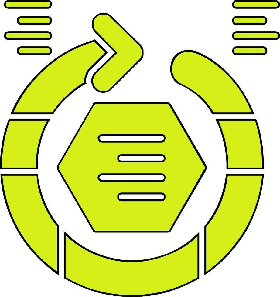 Circular Arrow Vector Icon