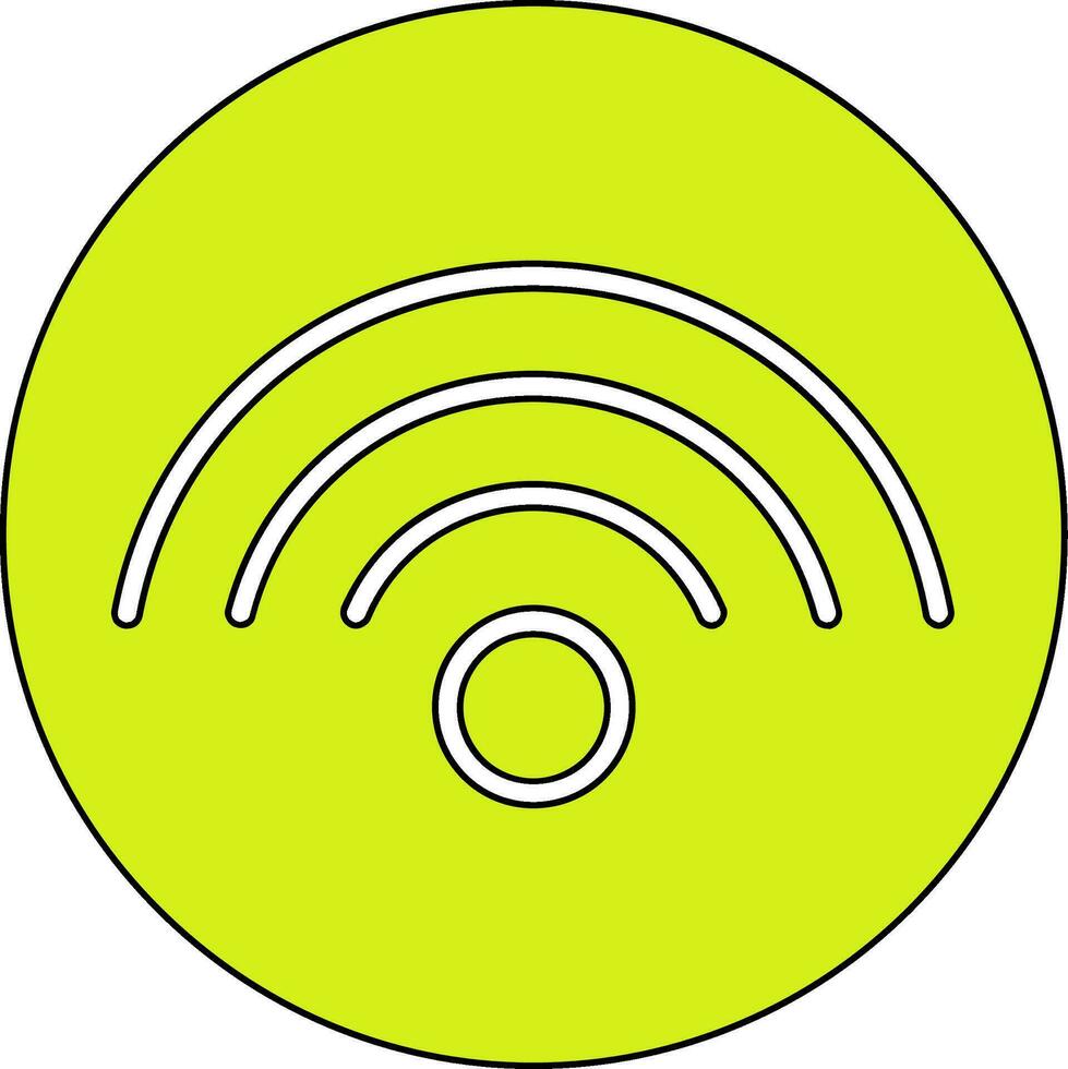 icono de vector de señal wifi