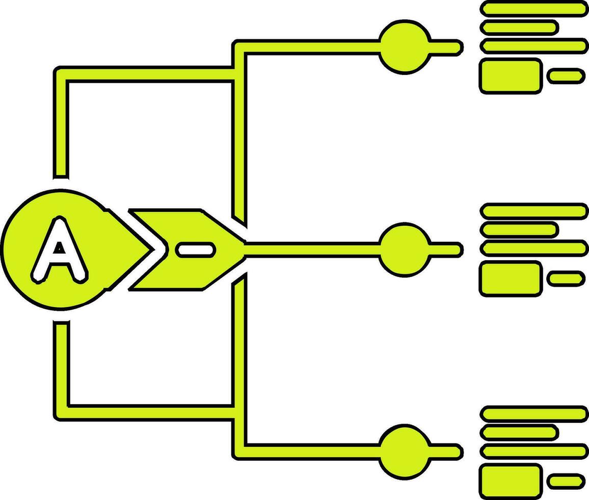 icono de vector de relación