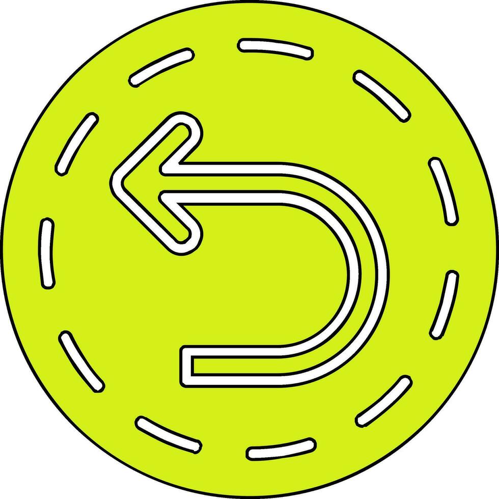 Back Arrow Vector Icon