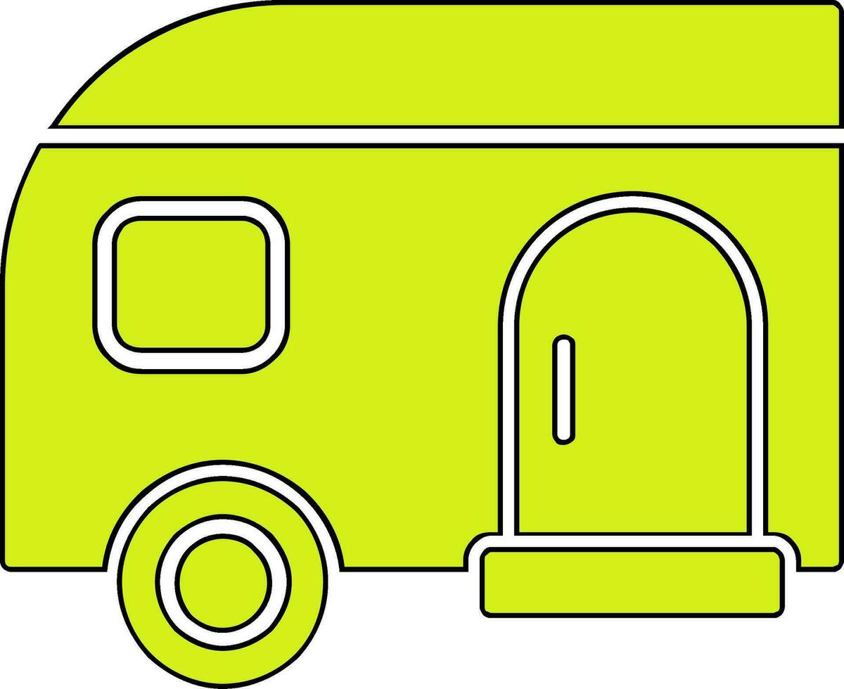 Caravan Vector Icon