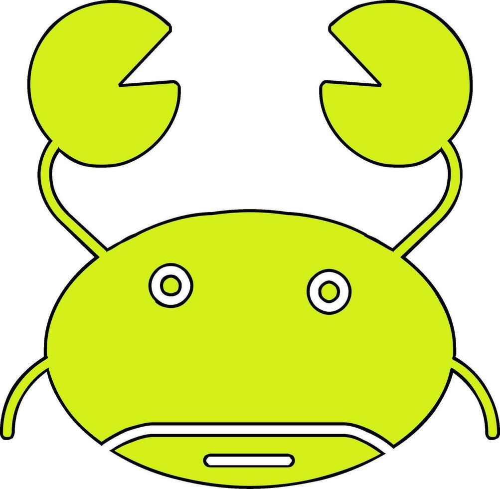 Crab Vector Icon