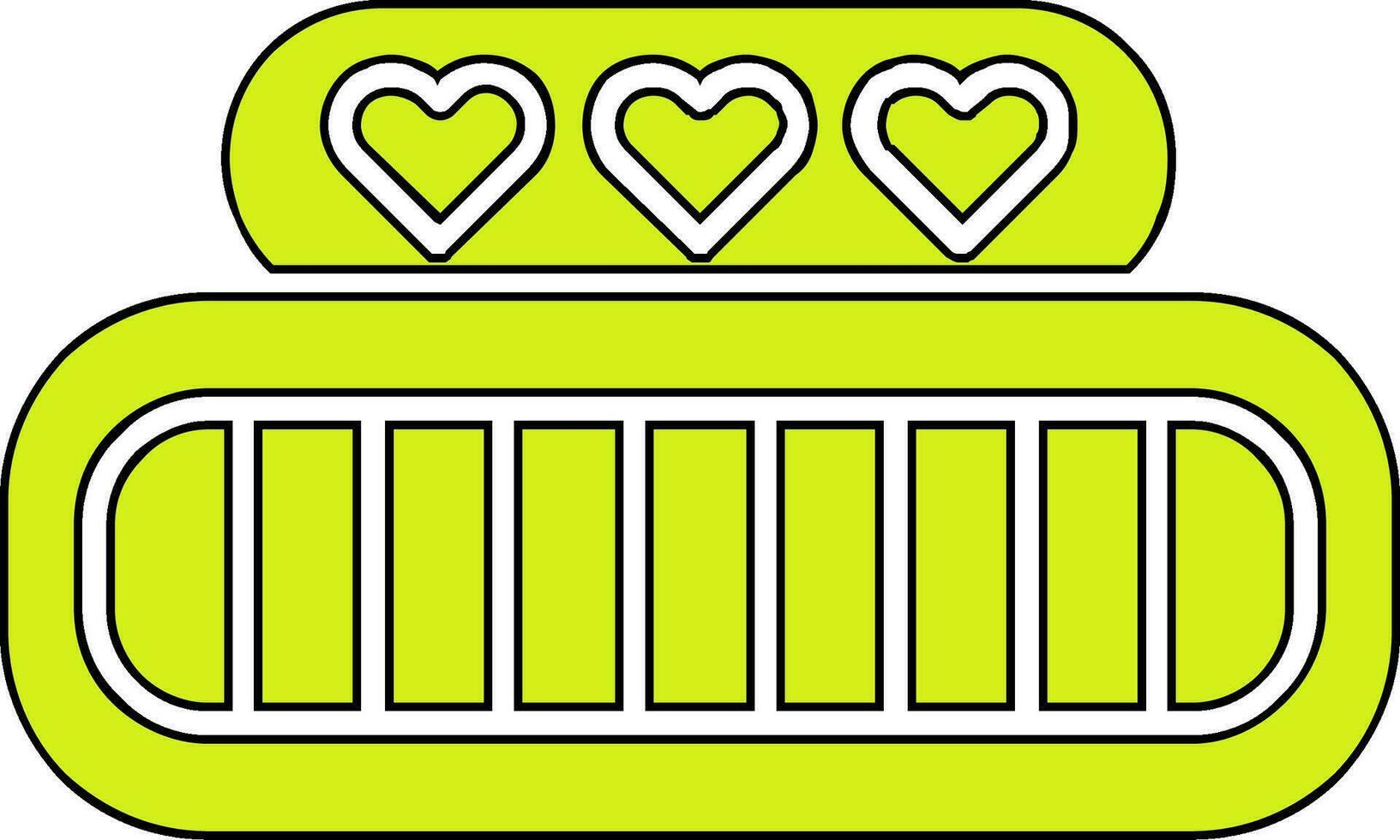 Health Bar Vector Icon