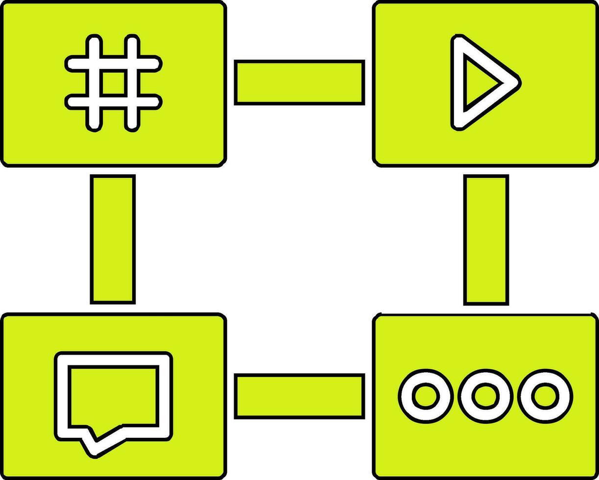 Social Media Vector Icon