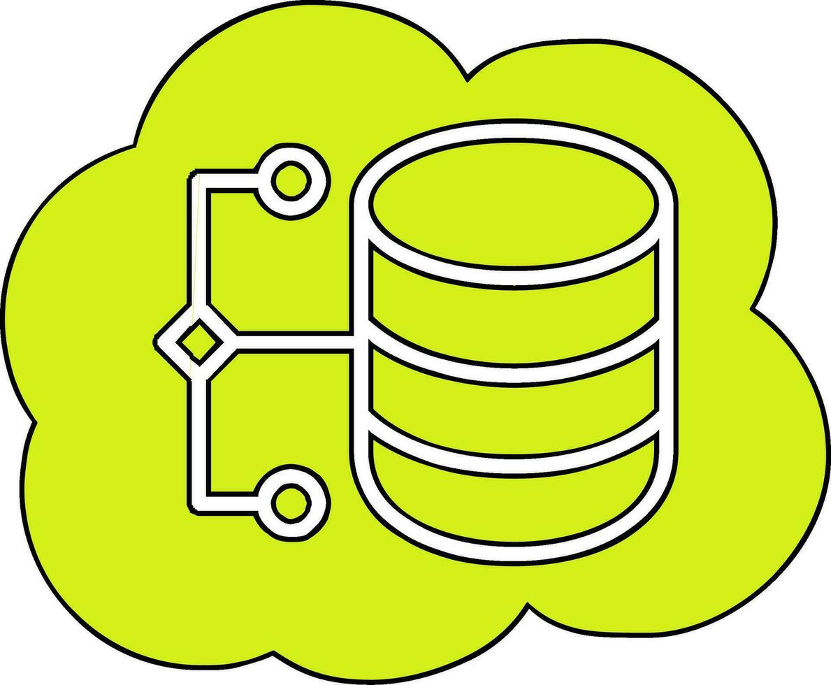 Cloud Data Vector Icon