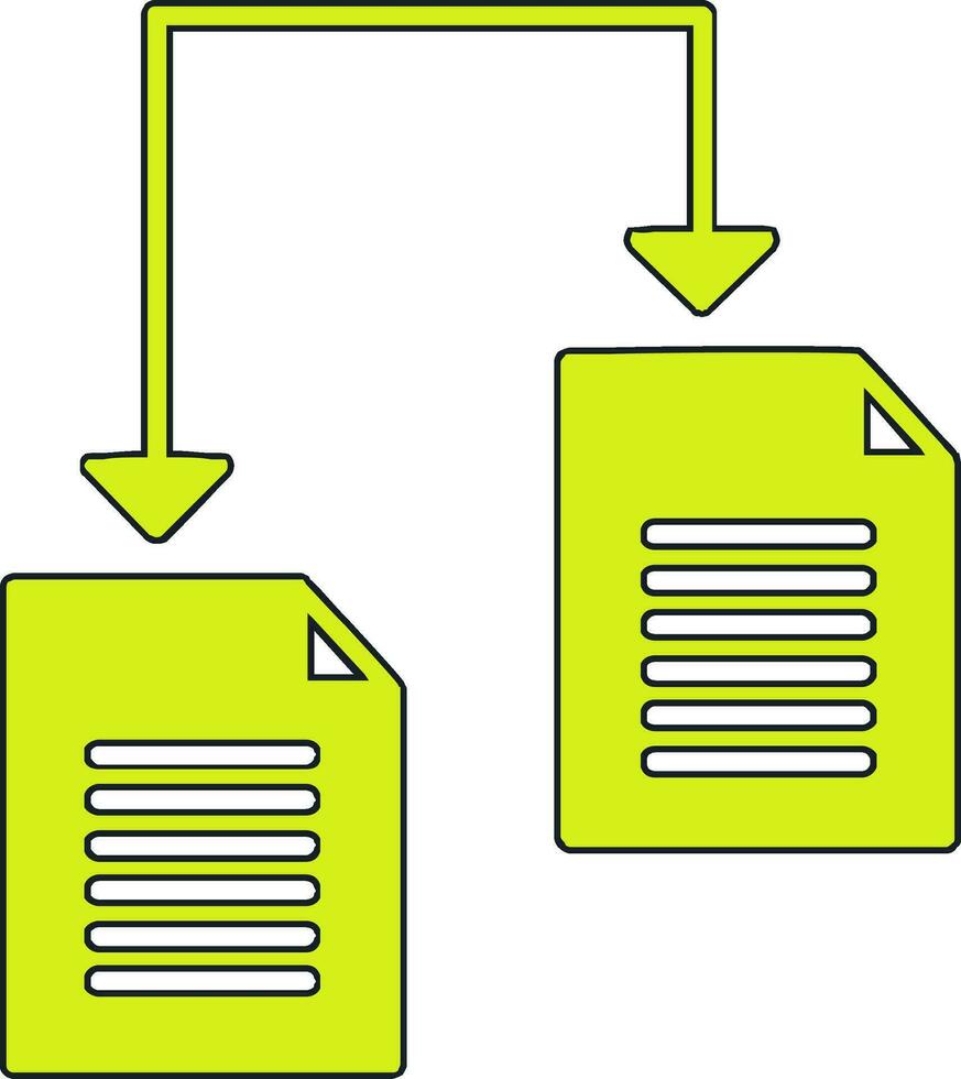 File Sharing Vector Icon