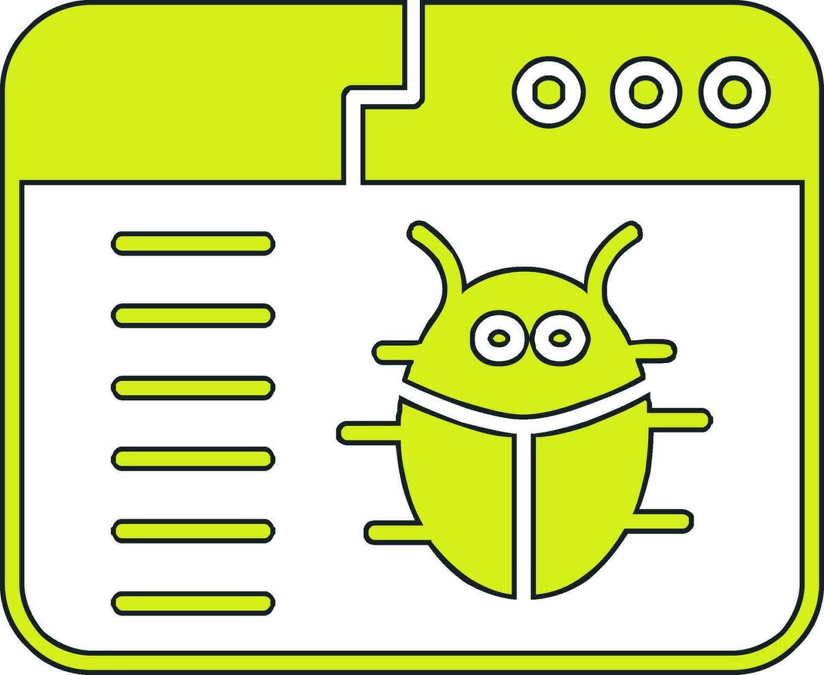 Bug Vector Icon