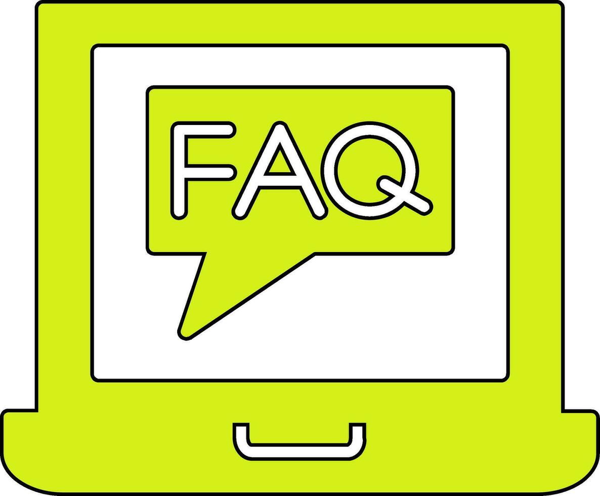 Faq Vector Icon