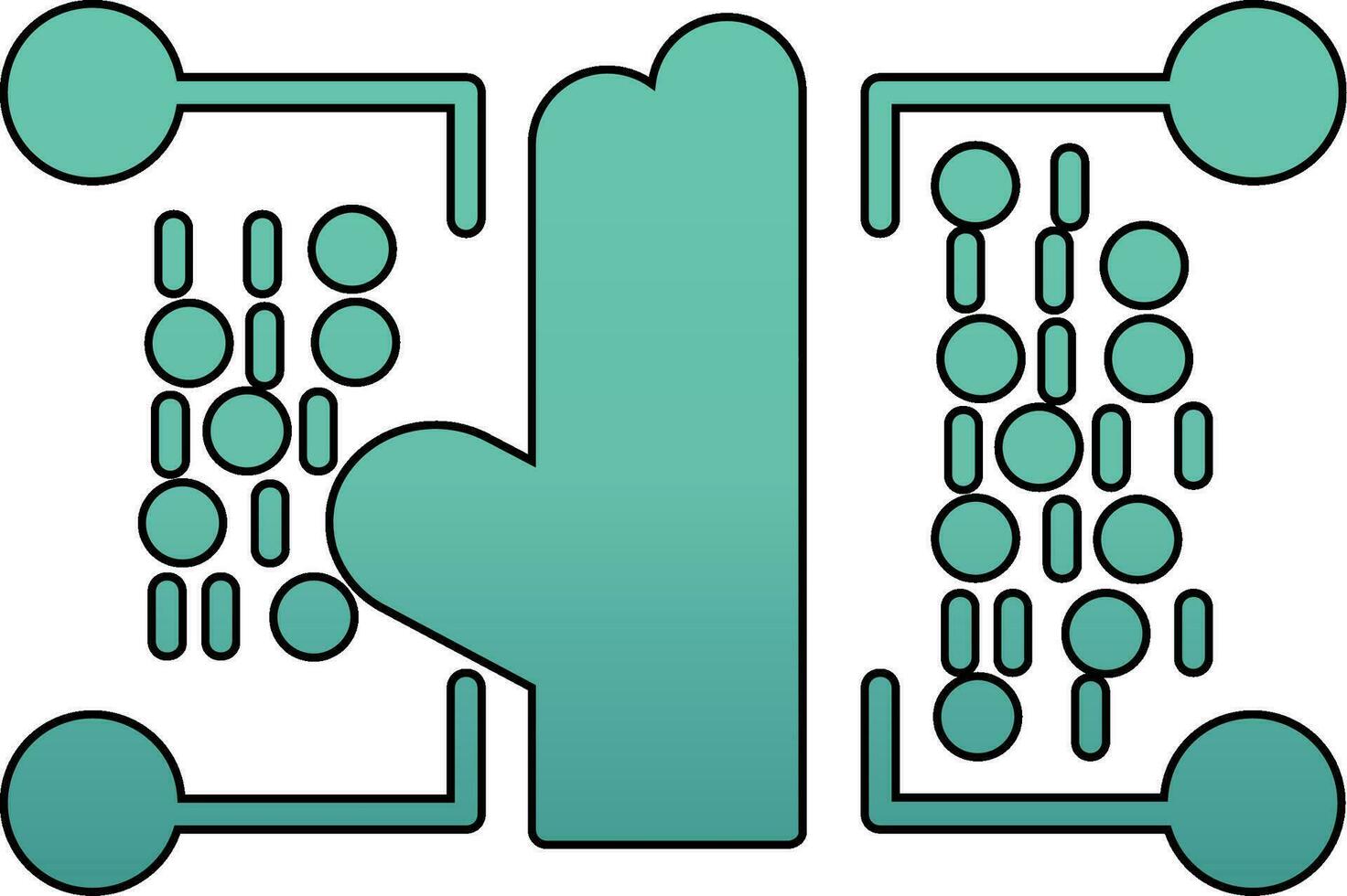 Digitalization Vector Icon