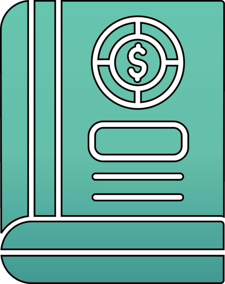 Accounting Book Vector Icon