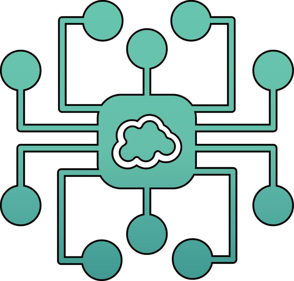 Artificial Intelligence Vector Icon