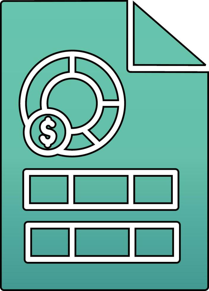 Diagram Vector Icon