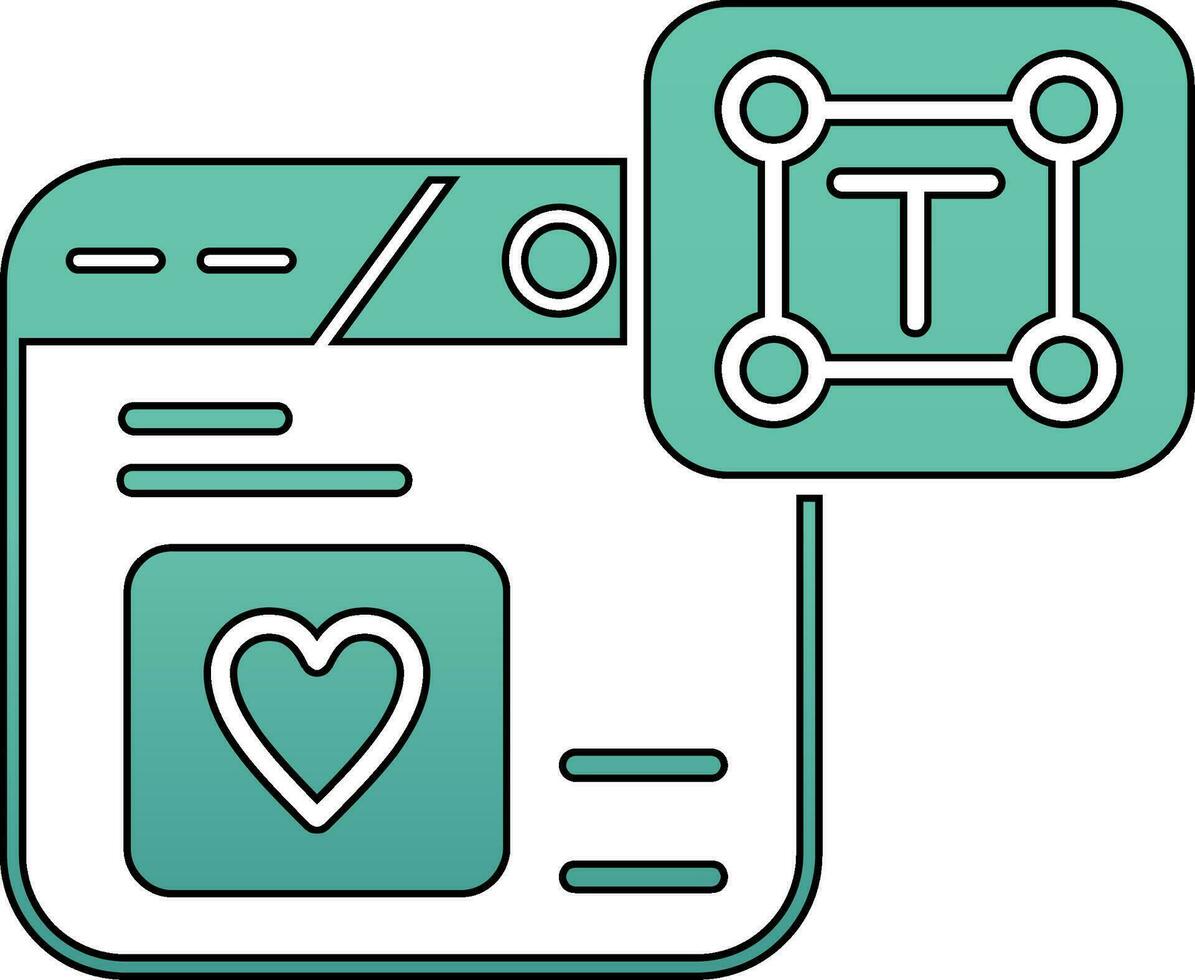 Typography Vector Icon