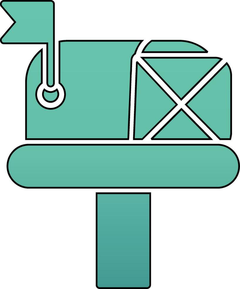 Letterbox Vector Icon