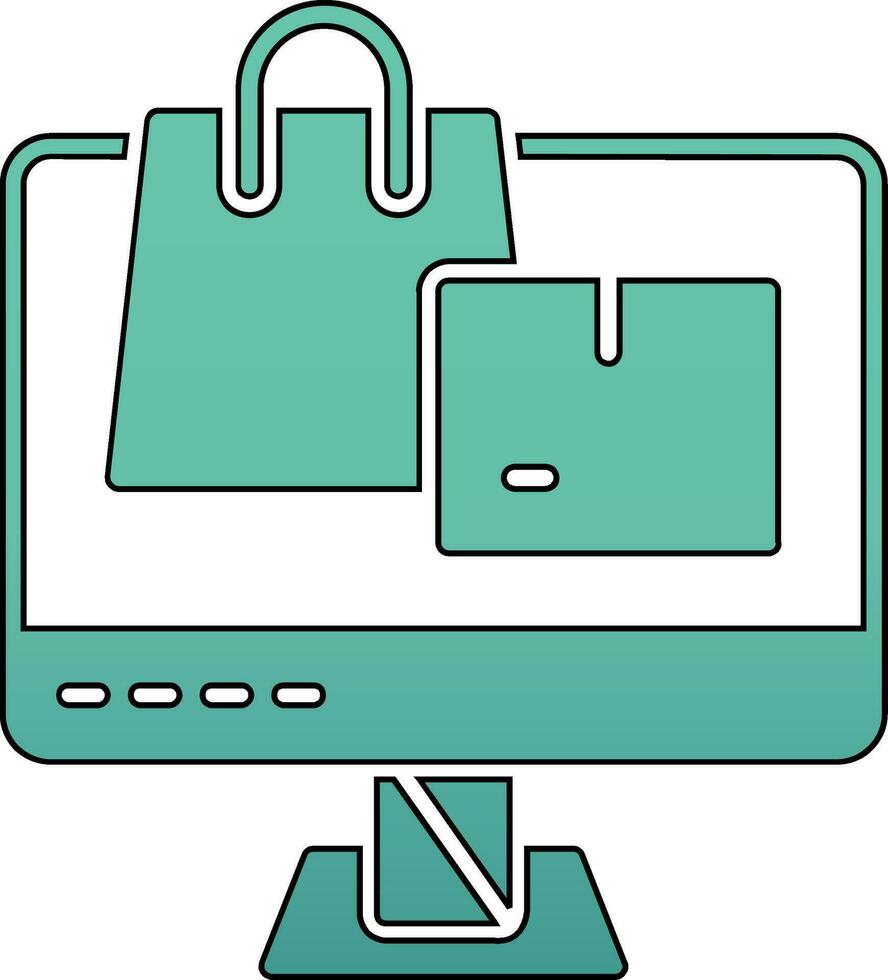 Online Shop Vector Icon