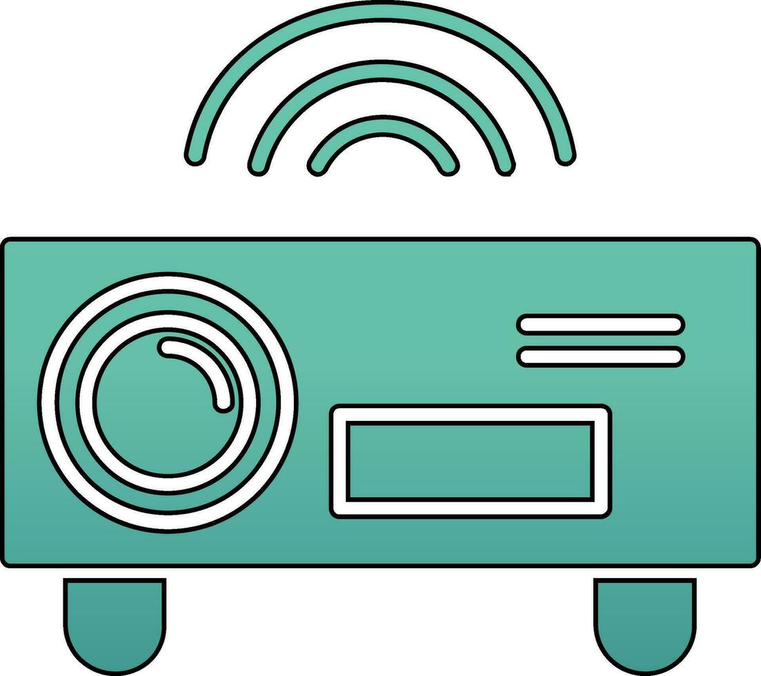 Video Projector Vector Icon