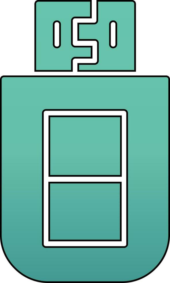 Usb Drive Vector Icon
