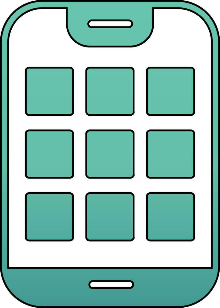 Dial Pad Vector Icon