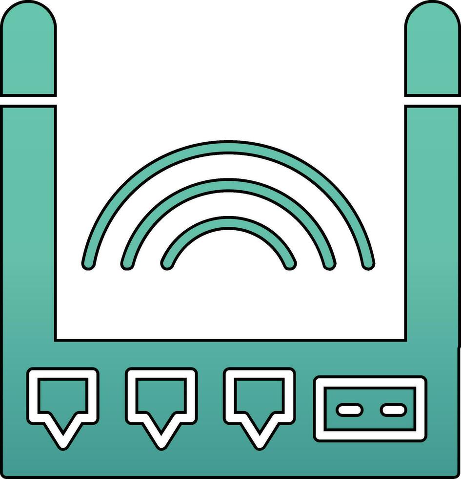 Router Vector Icon