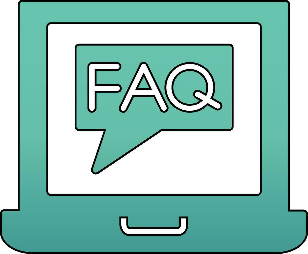 Faq Vector Icon