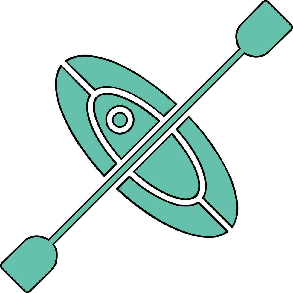 Kayak Vector Icon