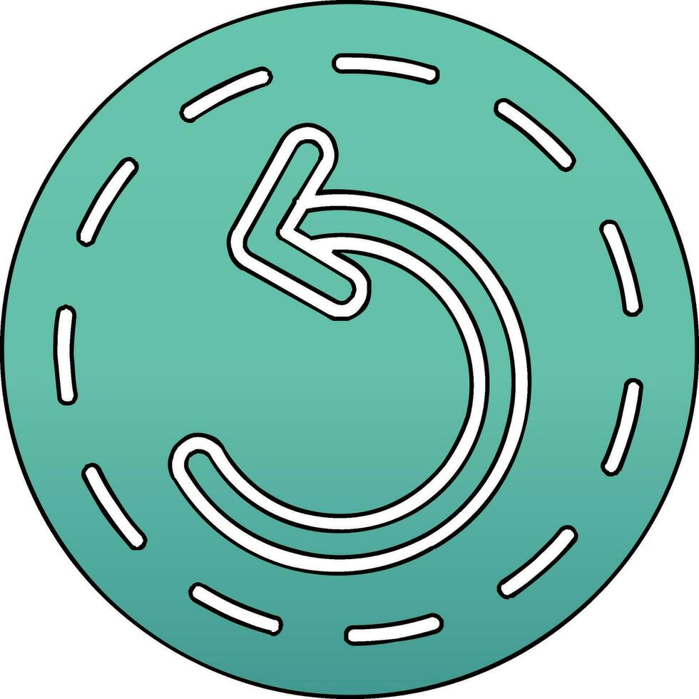 Undo Vector Icon