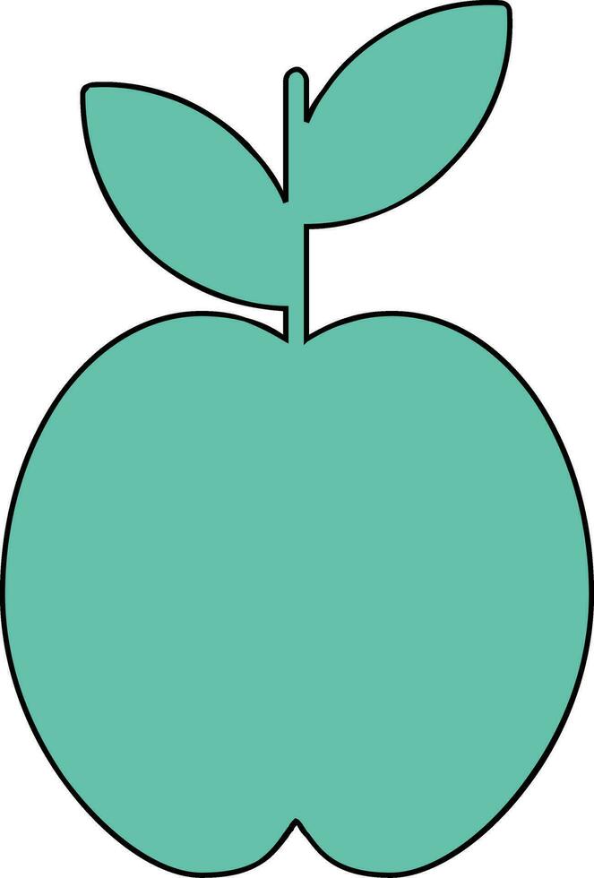 icono de vector de manzana