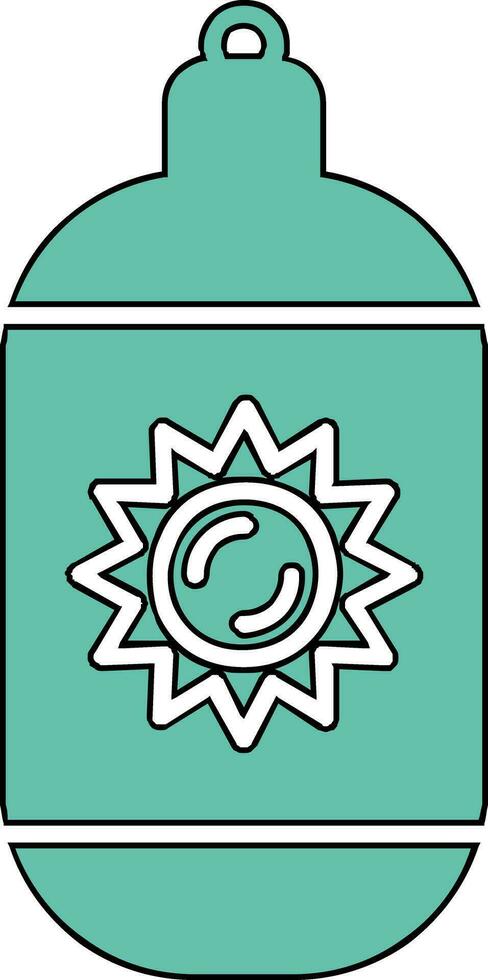 Sun Cream Vector Icon