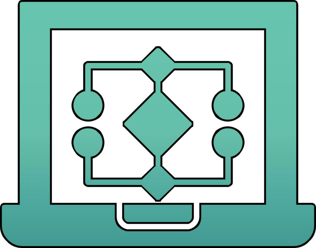 Data Model Vector Icon