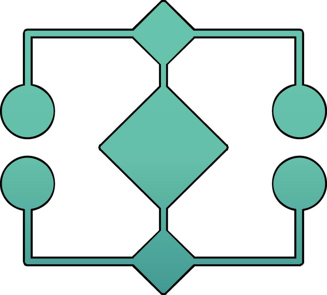 Data Model Vector Icon