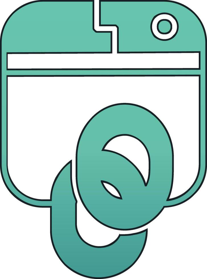 Backlink Vector Icon